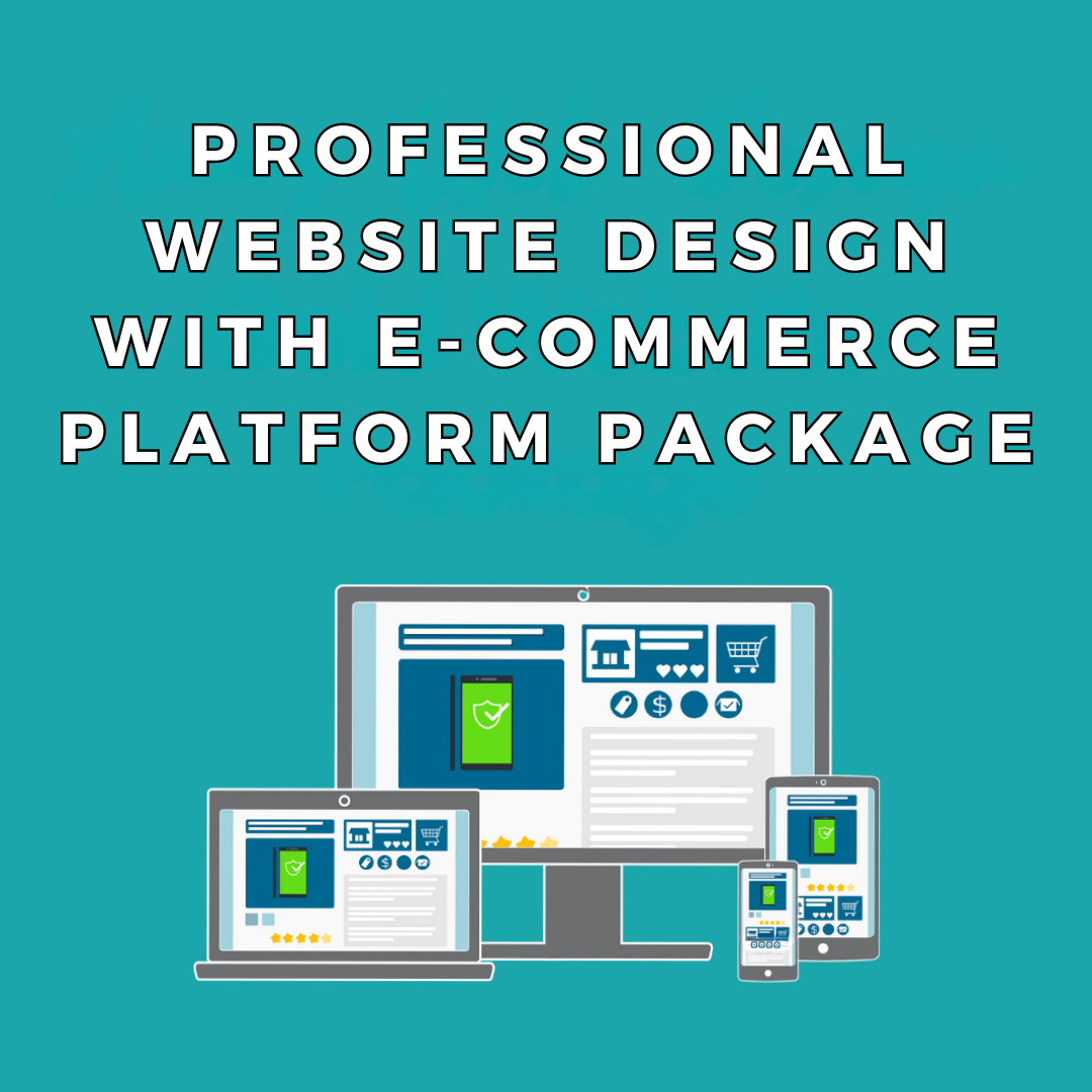 Professional Website Design with E-commerce Platform Package